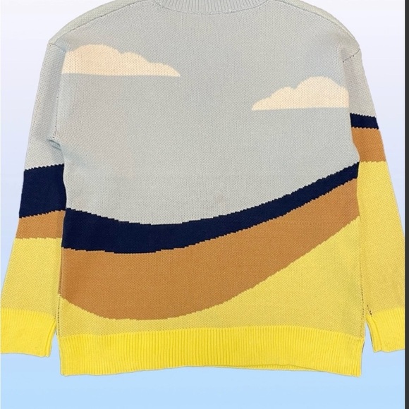 New Miss Sparkling Roadrunner Knit Sweater Size L - Picture 2 of 6